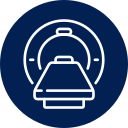 MRI diagnostic imaging icon for advanced veterinary radiology services at Valley Center Vet