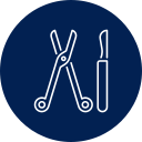 Sterile veterinary surgical instruments for precision surgical procedures